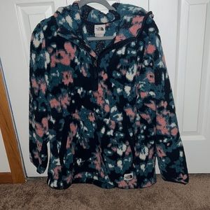 North face Sherpa half zip.